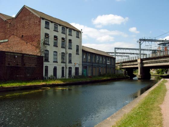 Canal side Leeds